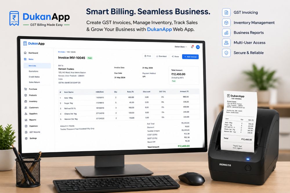 Fashion Store GST Billing Software